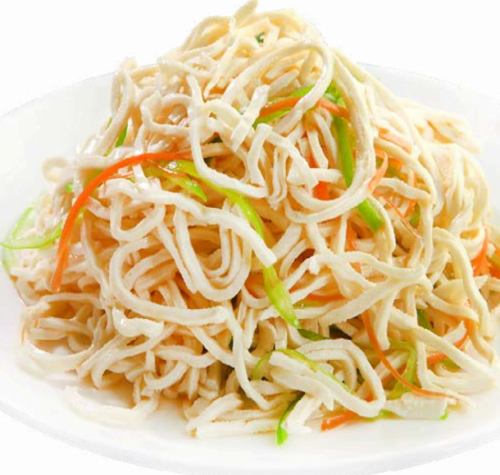 千切り干し豆腐のごま油和え