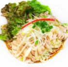 찐 닭 부추 소스