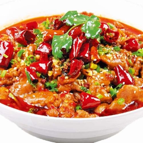 牛肉の四川風煮込み