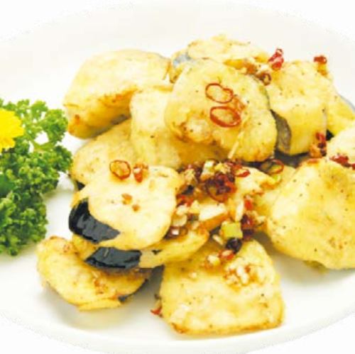 なすの山椒揚げ