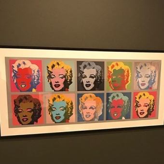 On the second floor, you will be greeted by contemporary art by Andy Warhol.