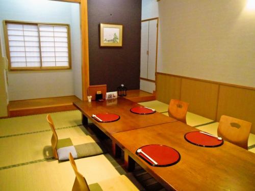 大中小、様々な個室席