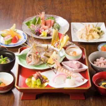 【お祝い会席】全9品6600円プラン◆ご慶事・記念日などに