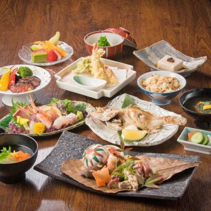 【追悼会怀石料理】10道菜套餐，8800日元 ◆ 非常适合追悼会、佛教追悼会等场合。