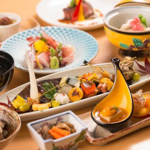 【旬を楽しむ】全10品 会席6600円コース