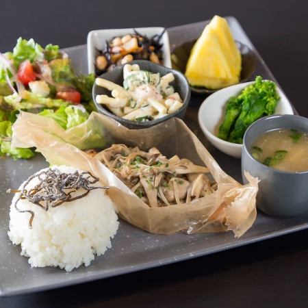 【ランチ利用】【女子会コース】和風ワンプレートランチ＋ドルチェ&ドリンク付