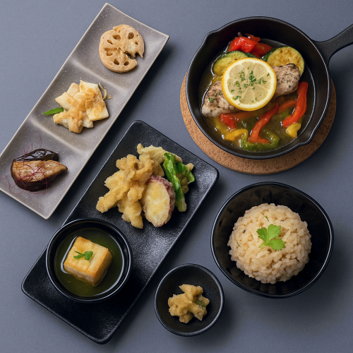 Banquet courses available for large groups