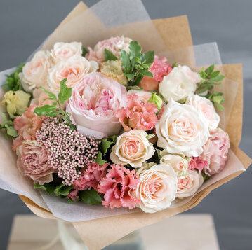 記念日プレート＋ブーケ