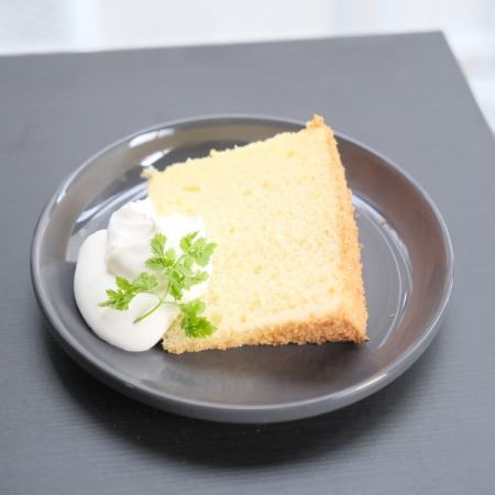 【HALF DOLCE】米粉のシフォンケーキ (アールグレイ)