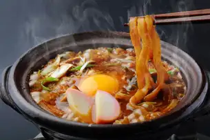 名古屋コーチン親子味噌煮込みうどん（単品）