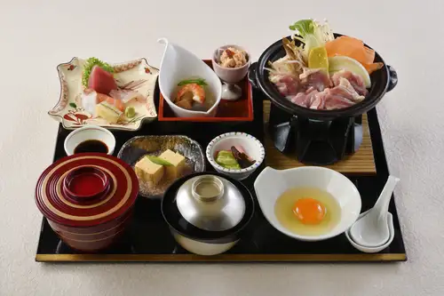 名古屋コーチンすき焼き御膳