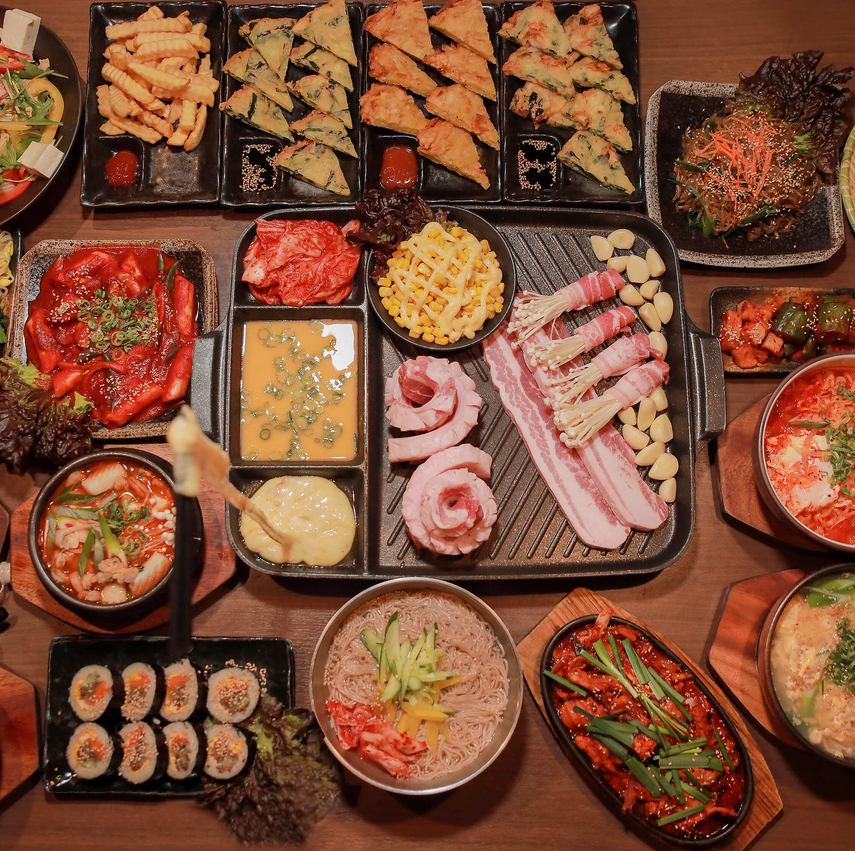 コスパよく焼肉と韓国料理を食べるならココ、店もインスタ映え♪