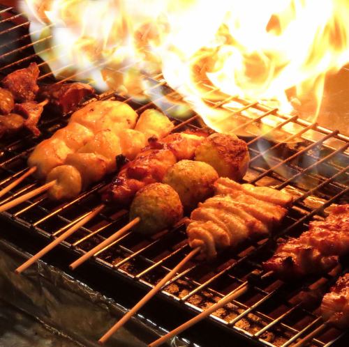 色々な串焼きを楽しめる☆