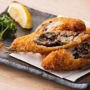 いわしの梅しそ揚げ