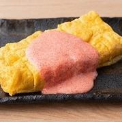 明太子ソースのだし巻き