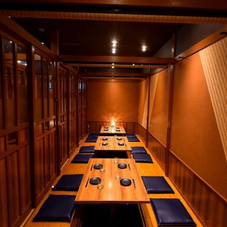 【多治見駅徒歩1分】個室居酒屋”九十九～stukumo～”自慢の空間はまさに大人の隠れ家のような雰囲気です。