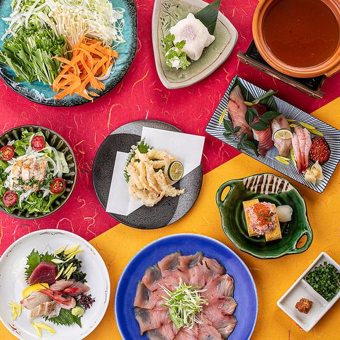 料理長が特選した素材を使用するお料理は絶品です◎