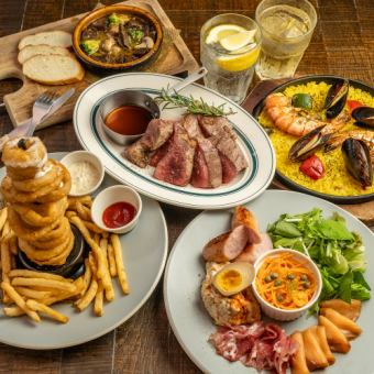 【飲み放題120分付(Lo30分前)】 ニック贅沢宴会コース6000円