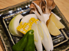 焼野菜盛り合わせ