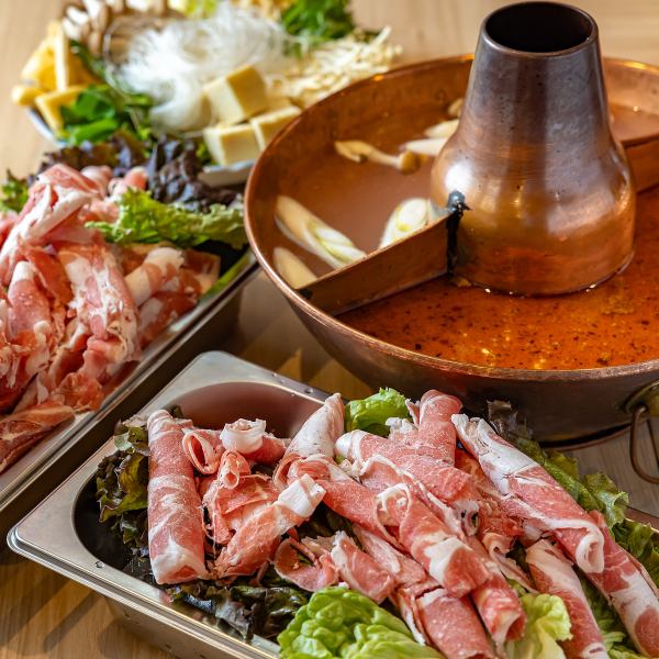 火鍋コース食べ放題で贅沢なひとときを堪能