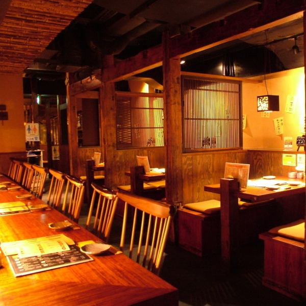 仕事終わりにサクッと一杯でのご利用も大歓迎です！タッチパネル導入で注文も楽々♪