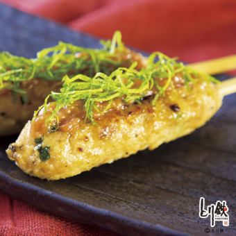 梅しそつくね串(1本)
