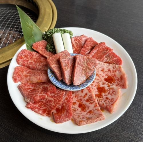 黒毛和牛5種盛り