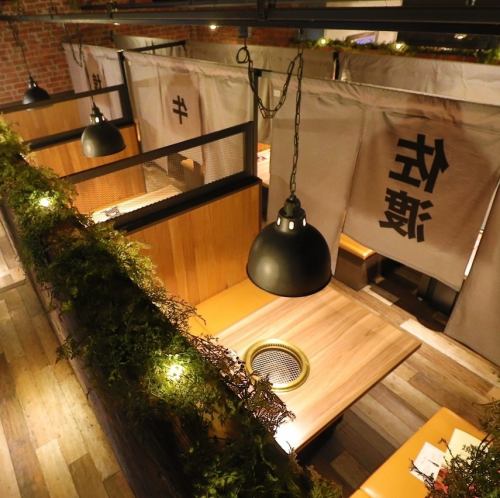 モダンな雰囲気の店内