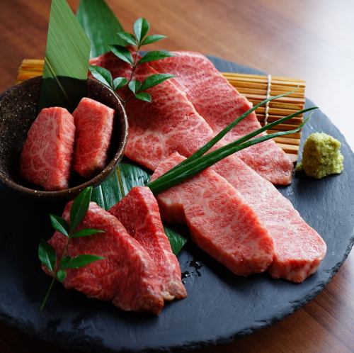 幻の牛「佐渡牛」入りのお肉の盛り合わせ！