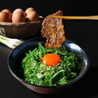 ねぎ玉ご飯