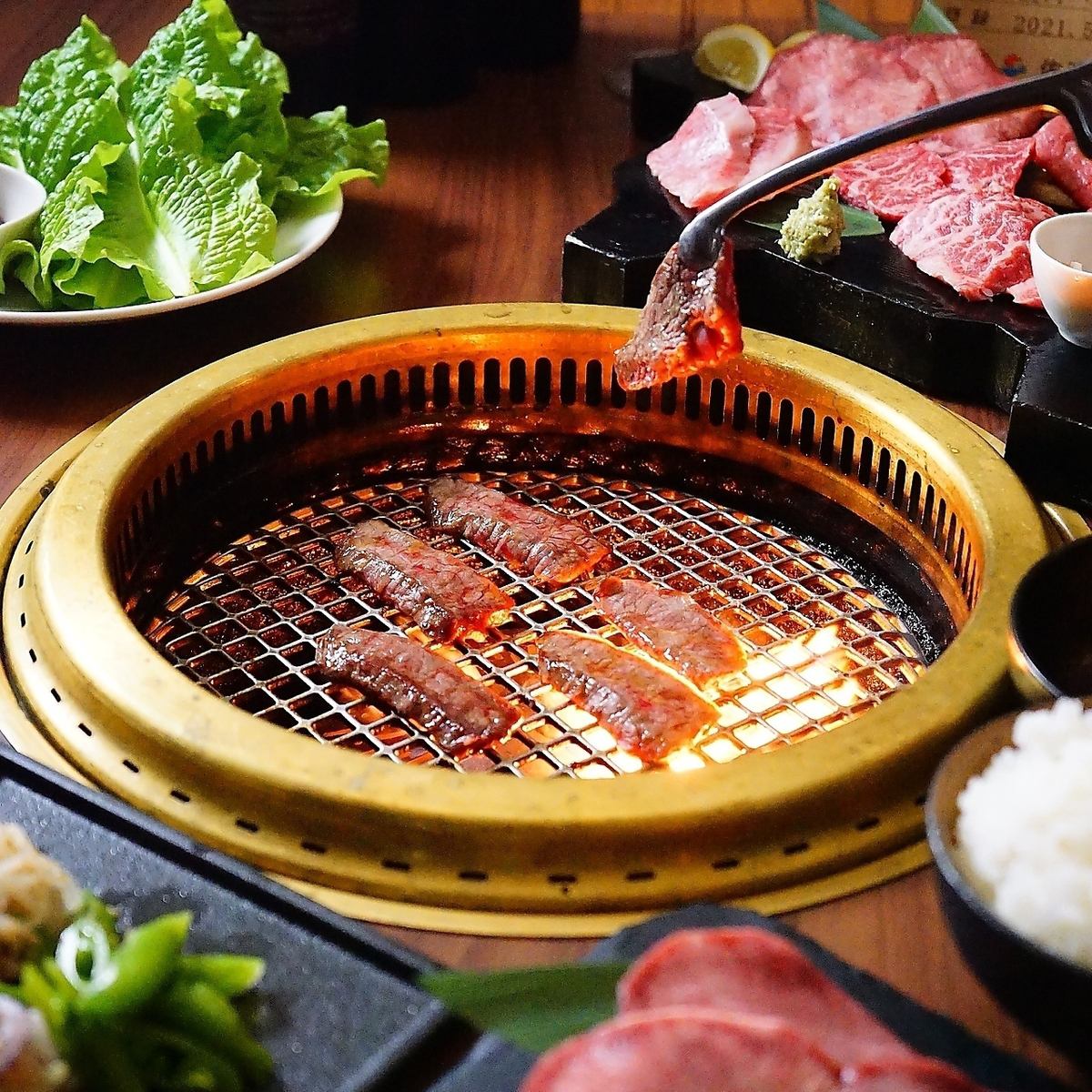 【堪能コース】ネギ塩牛タン含む12品と100分飲み放題付で5800円