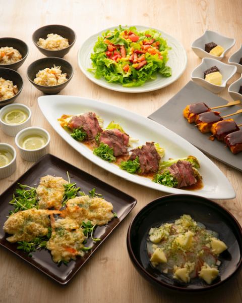 [Recommended for parties] “Seasonal Japanese ~Nagomi~ Course” 4,500 yen (7 dishes in total)