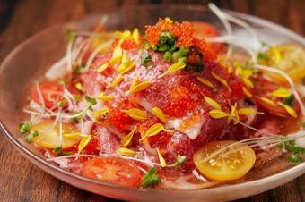 Japanese beef carpaccio