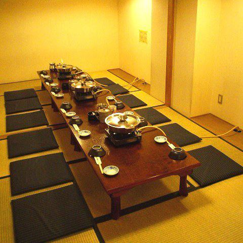 A full private room banquet for up to 25 people is possible! A tasteful Japanese space that is perfect for a big banquet at a company ... Also at farewell reception meetings, alumni associations