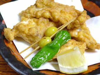 Deep-fried fugu