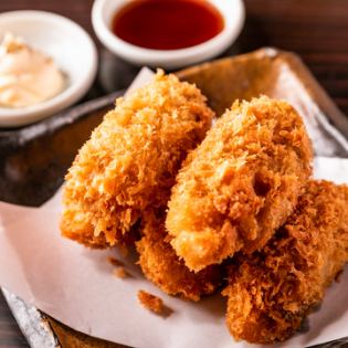 Deep fried oysters