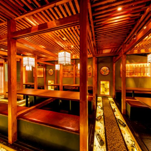 充满木材温暖的日式现代私人房间