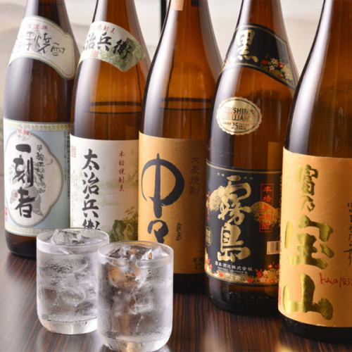A lot of selected shochu and sake selected from all over the country ◆ Roppongi private room