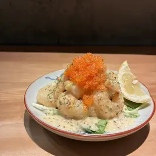 토비코 새우 마요