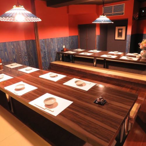 Private room with tatami room for up to 50 people! Also suitable for welcome/farewell parties and company banquets.