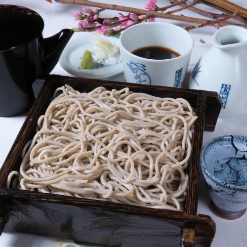 産地にこだわったお蕎麦