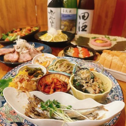 [Welcome/farewell party] Kotobukiya course: 8 carefully selected exquisite dishes {Very satisfying course} 5,000 yen (tax included)