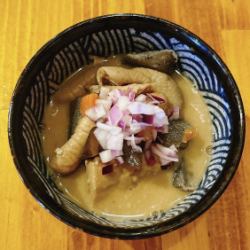 隠れ家のもつ煮