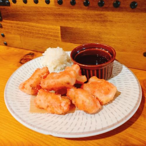 紅生姜ちくわの磯辺揚げ