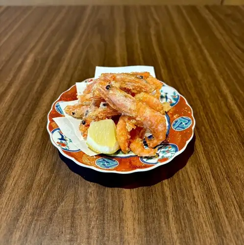 甘海老の唐揚げ
