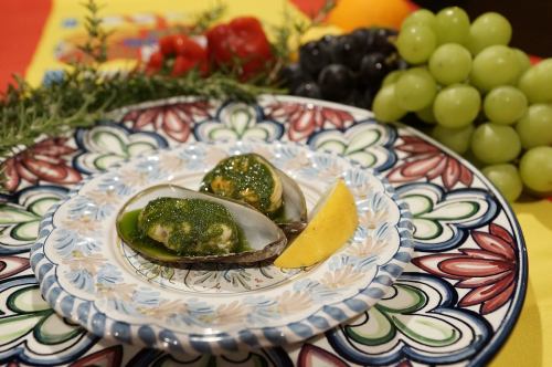 Green sauce of mussels (2)