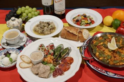 全7品4800円コース（税込）