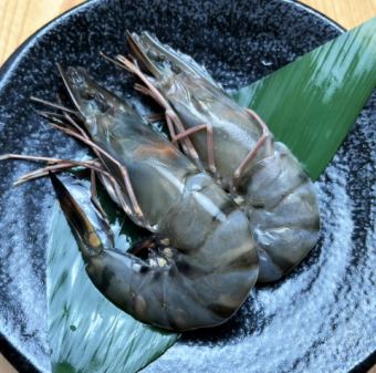 ホタテ焼き(3ヶ)/海老塩焼き(2尾)