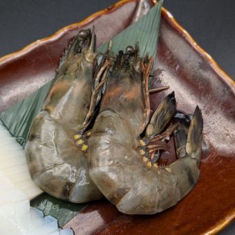 海老塩焼き(2尾)