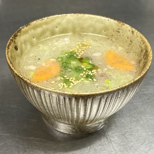 ひとくちテールスープ